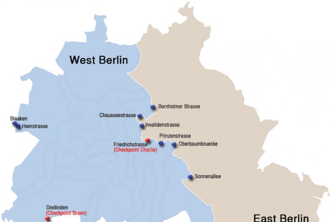 Берлинская стена: история создания и разрушения в контексте европейской истории Столица гдр и фрг до падения